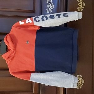 Lacoste kids hoodie, size 10